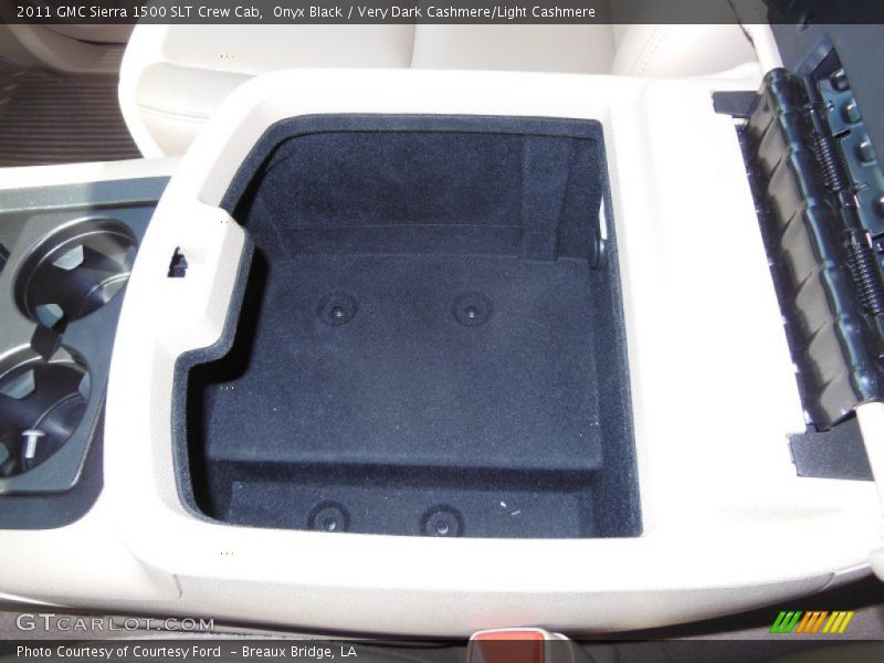 Onyx Black / Very Dark Cashmere/Light Cashmere 2011 GMC Sierra 1500 SLT Crew Cab