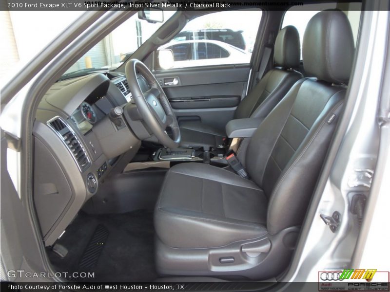 Ingot Silver Metallic / Charcoal Black 2010 Ford Escape XLT V6 Sport Package