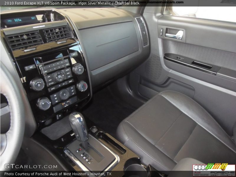 Ingot Silver Metallic / Charcoal Black 2010 Ford Escape XLT V6 Sport Package