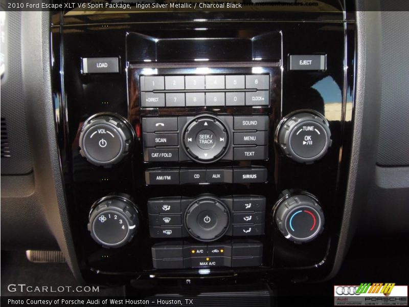 Ingot Silver Metallic / Charcoal Black 2010 Ford Escape XLT V6 Sport Package