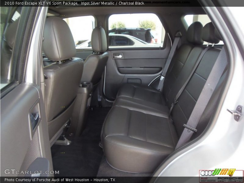 Ingot Silver Metallic / Charcoal Black 2010 Ford Escape XLT V6 Sport Package