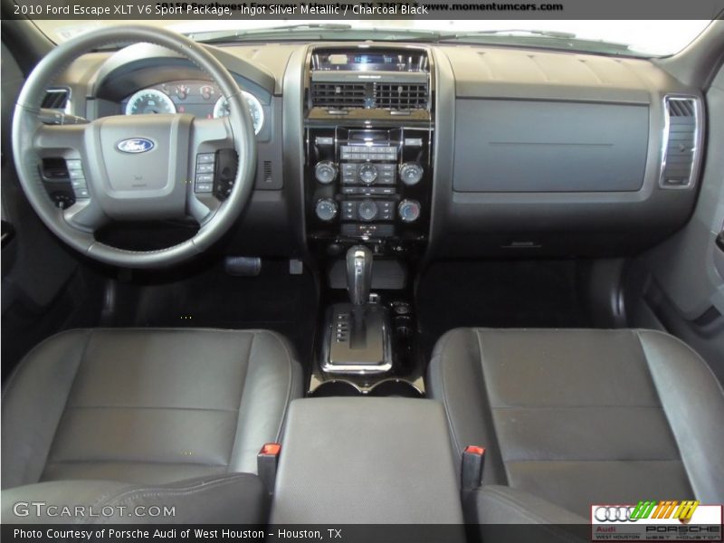 Ingot Silver Metallic / Charcoal Black 2010 Ford Escape XLT V6 Sport Package