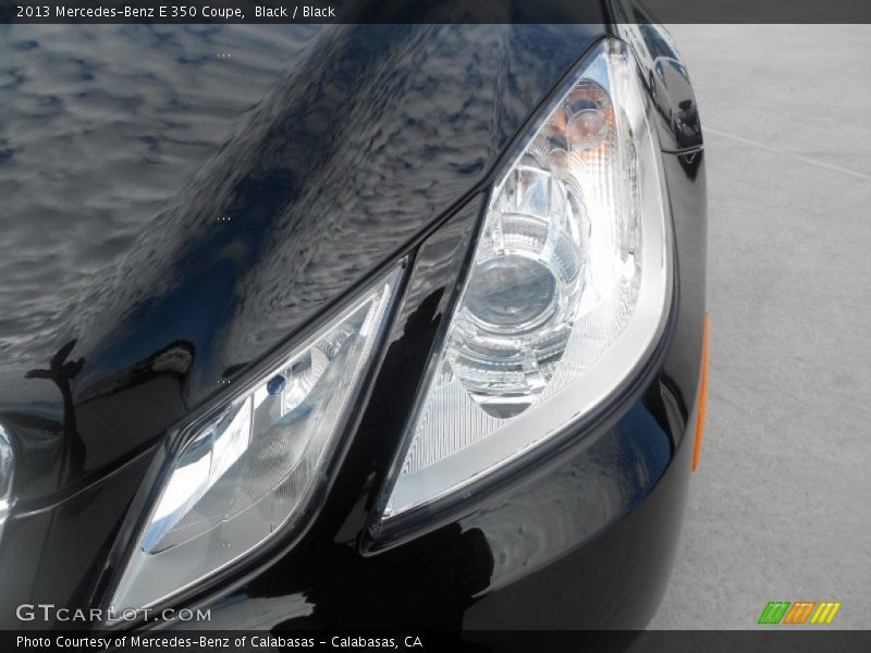 Black / Black 2013 Mercedes-Benz E 350 Coupe