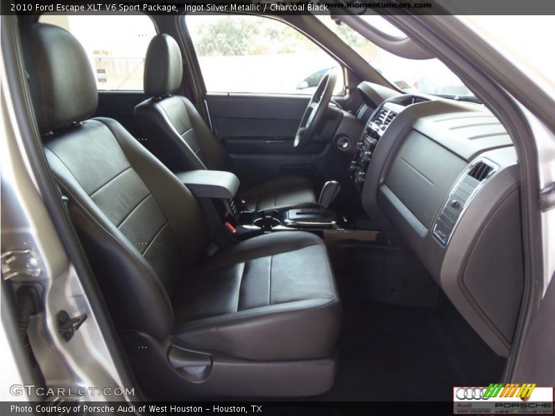 Ingot Silver Metallic / Charcoal Black 2010 Ford Escape XLT V6 Sport Package
