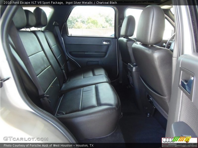 Ingot Silver Metallic / Charcoal Black 2010 Ford Escape XLT V6 Sport Package