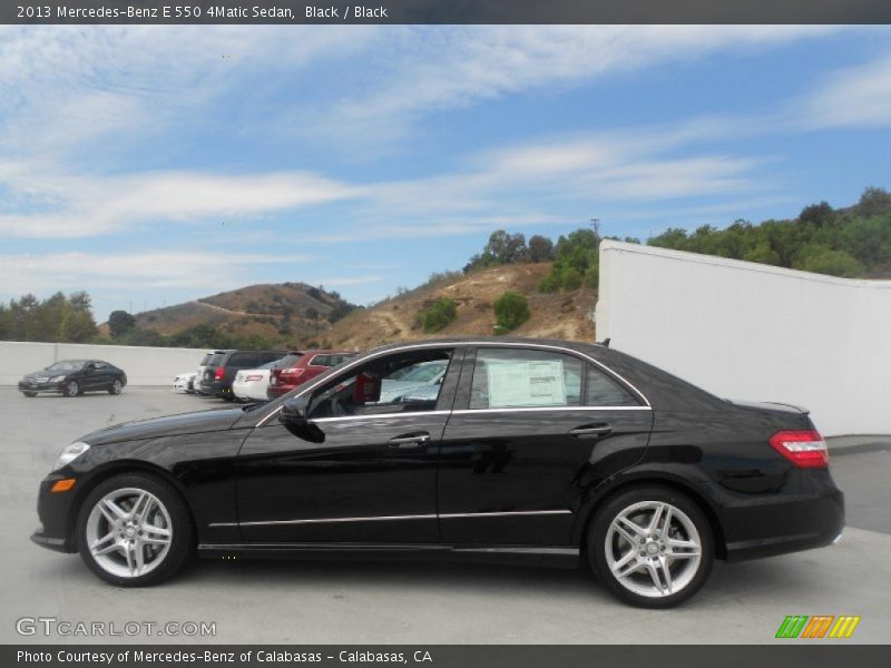  2013 E 550 4Matic Sedan Black