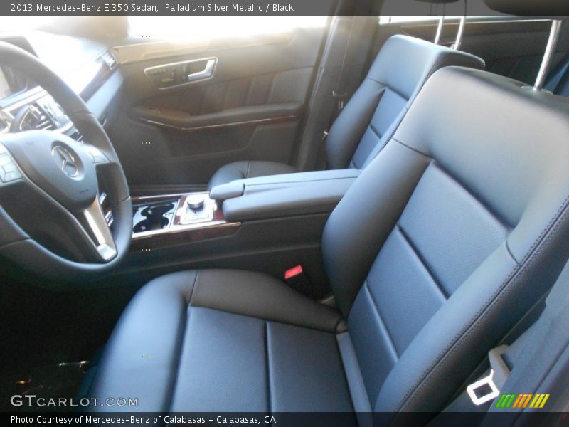 Palladium Silver Metallic / Black 2013 Mercedes-Benz E 350 Sedan