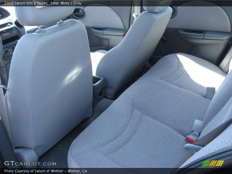 Polar White / Gray 2005 Saturn ION 1 Sedan