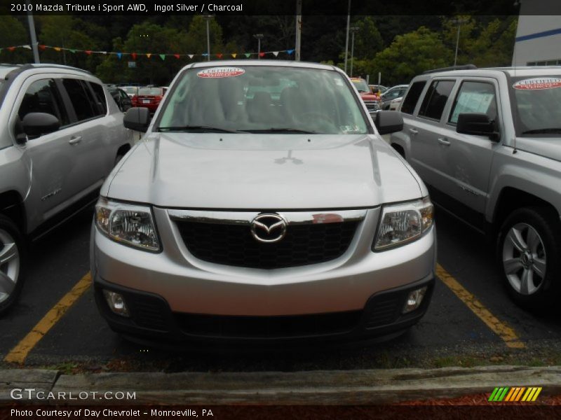 Ingot Silver / Charcoal 2010 Mazda Tribute i Sport AWD