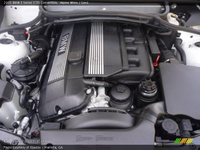 Alpine White / Sand 2005 BMW 3 Series 325i Convertible