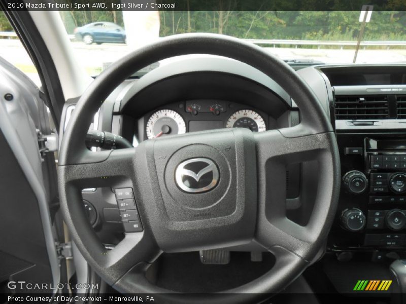 Ingot Silver / Charcoal 2010 Mazda Tribute i Sport AWD