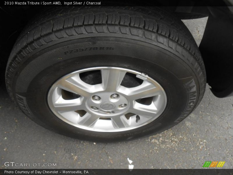 Ingot Silver / Charcoal 2010 Mazda Tribute i Sport AWD
