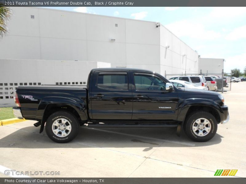 Black / Graphite Gray 2011 Toyota Tacoma V6 PreRunner Double Cab