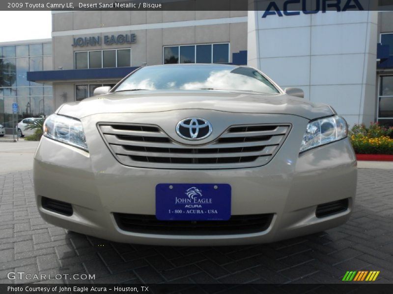 Desert Sand Metallic / Bisque 2009 Toyota Camry LE