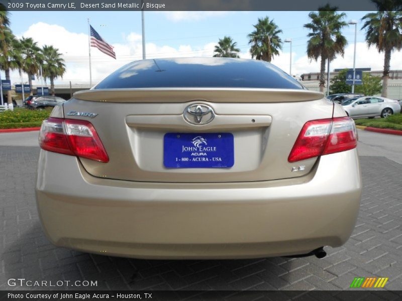 Desert Sand Metallic / Bisque 2009 Toyota Camry LE