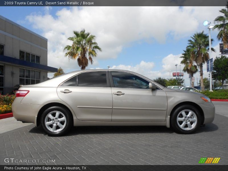 Desert Sand Metallic / Bisque 2009 Toyota Camry LE
