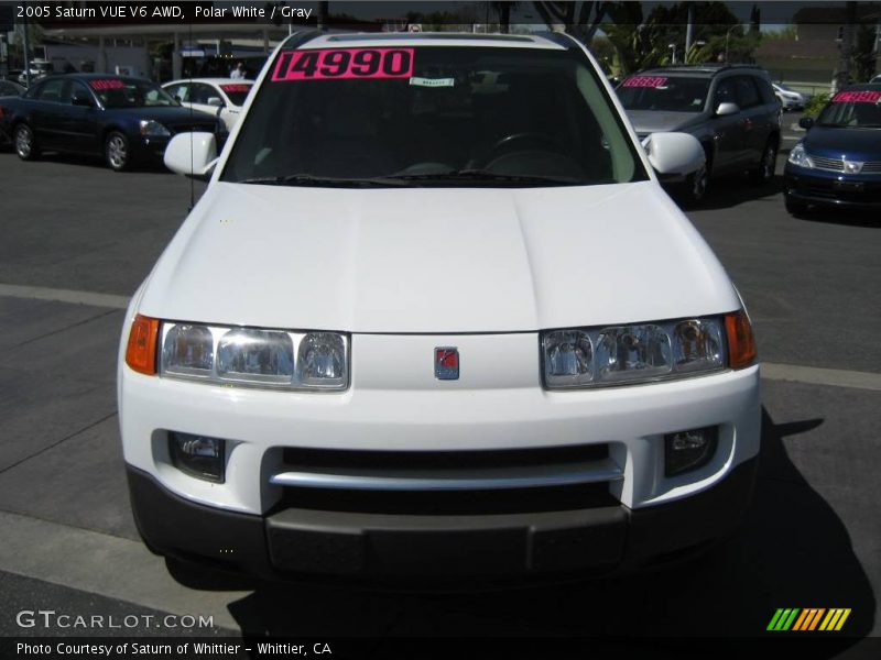 Polar White / Gray 2005 Saturn VUE V6 AWD