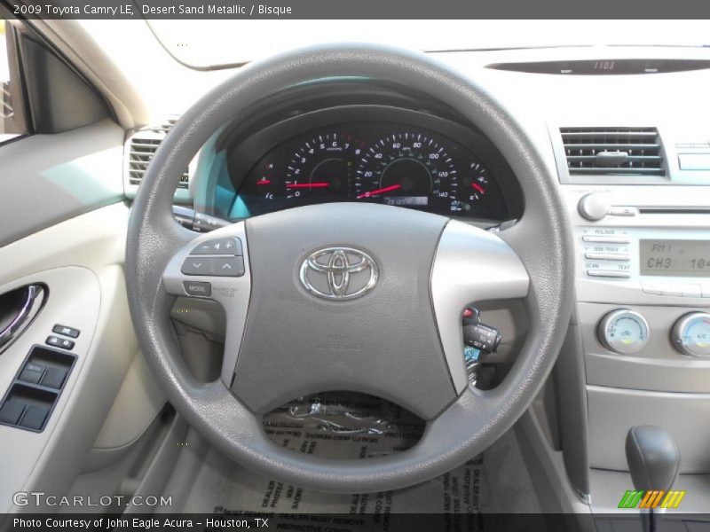 Desert Sand Metallic / Bisque 2009 Toyota Camry LE