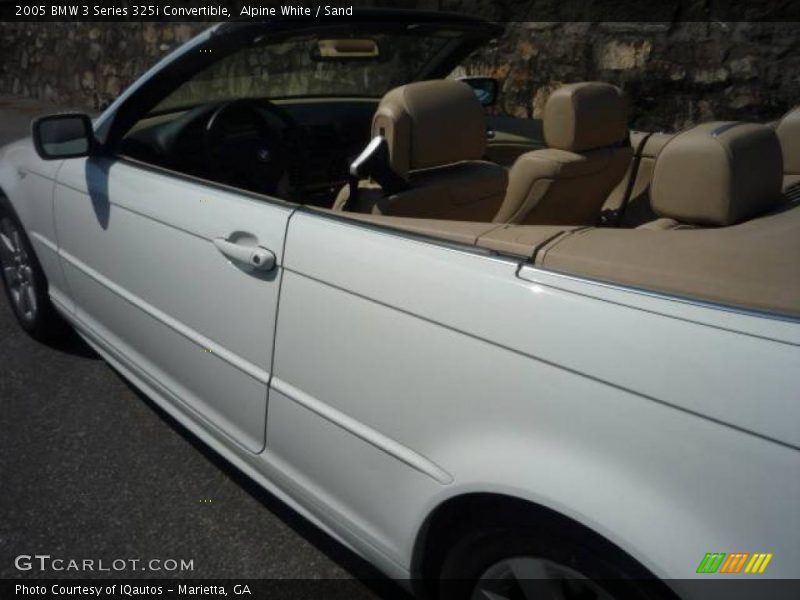 Alpine White / Sand 2005 BMW 3 Series 325i Convertible