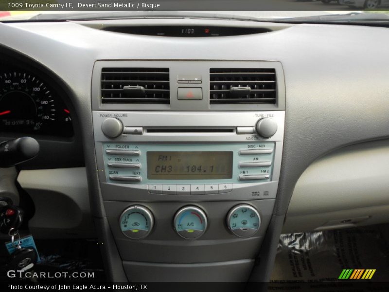Desert Sand Metallic / Bisque 2009 Toyota Camry LE
