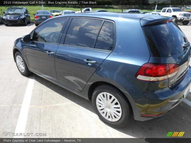 Blue Graphite Metallic / Titan Black 2010 Volkswagen Golf 4 Door