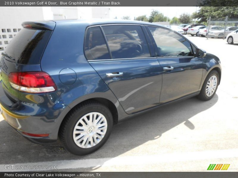 Blue Graphite Metallic / Titan Black 2010 Volkswagen Golf 4 Door