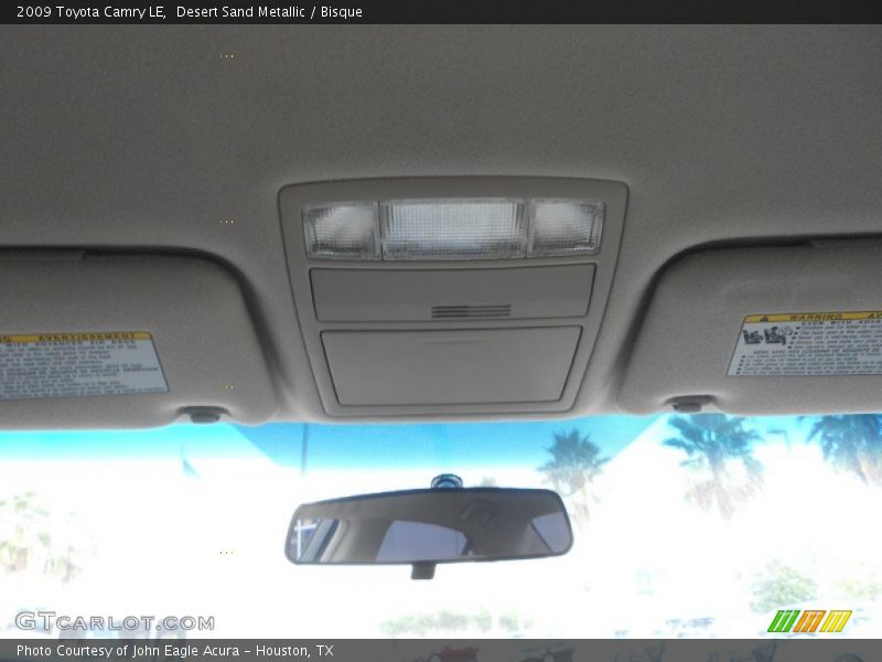 Desert Sand Metallic / Bisque 2009 Toyota Camry LE