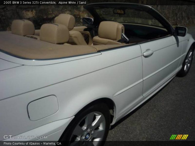 Alpine White / Sand 2005 BMW 3 Series 325i Convertible