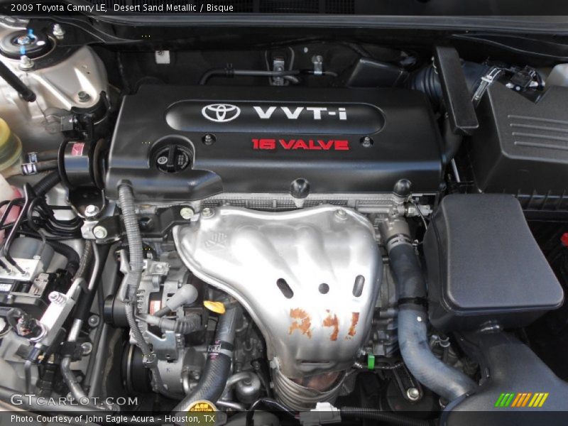 Desert Sand Metallic / Bisque 2009 Toyota Camry LE