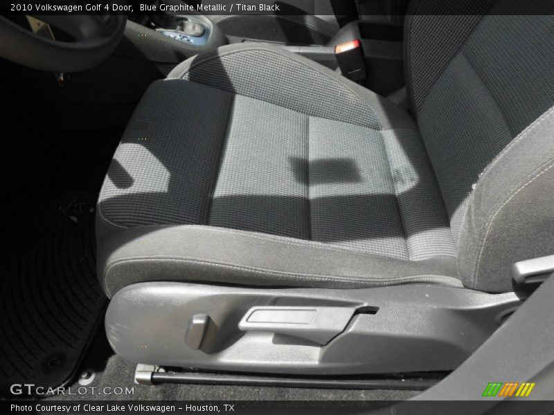Blue Graphite Metallic / Titan Black 2010 Volkswagen Golf 4 Door
