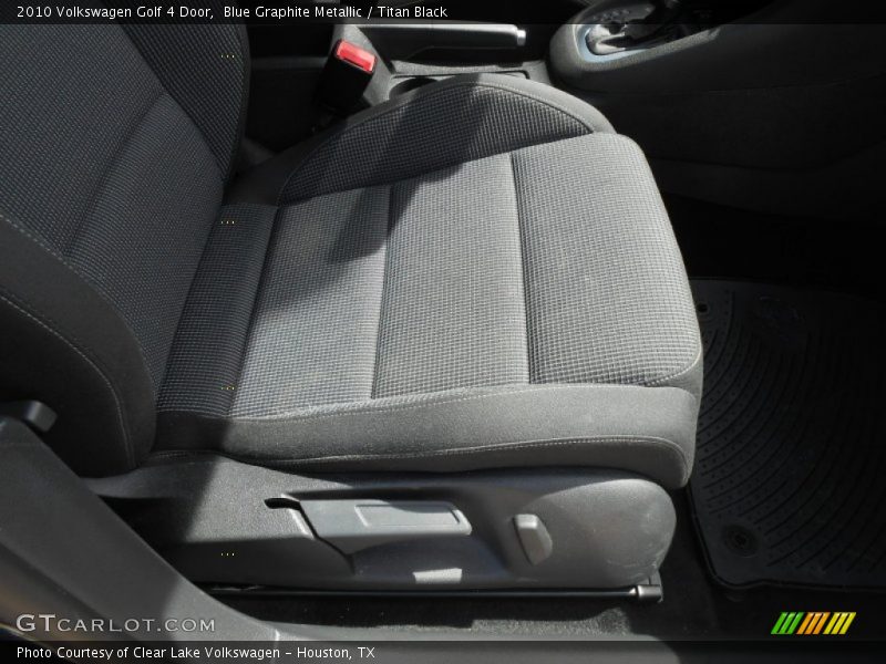 Blue Graphite Metallic / Titan Black 2010 Volkswagen Golf 4 Door