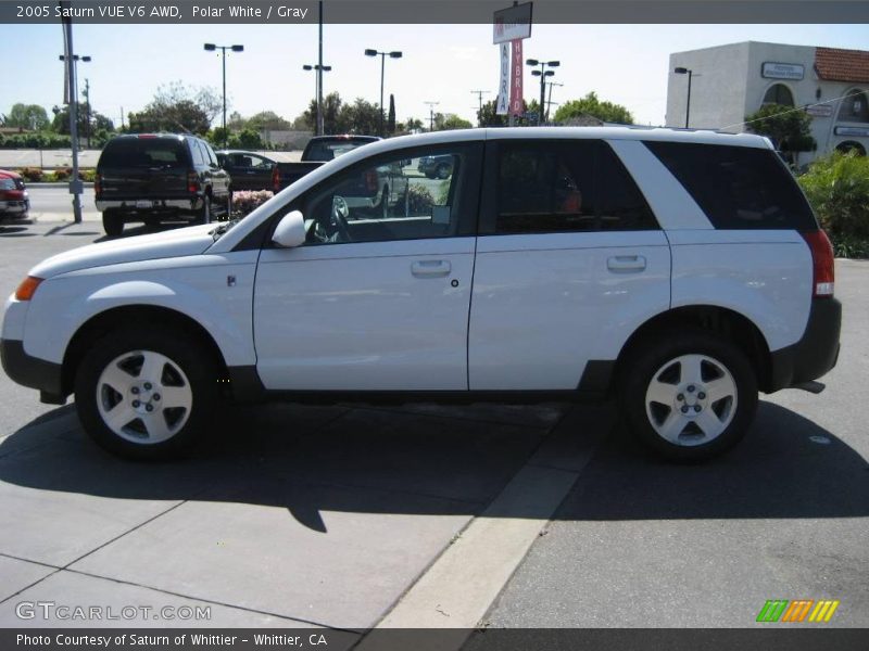 Polar White / Gray 2005 Saturn VUE V6 AWD