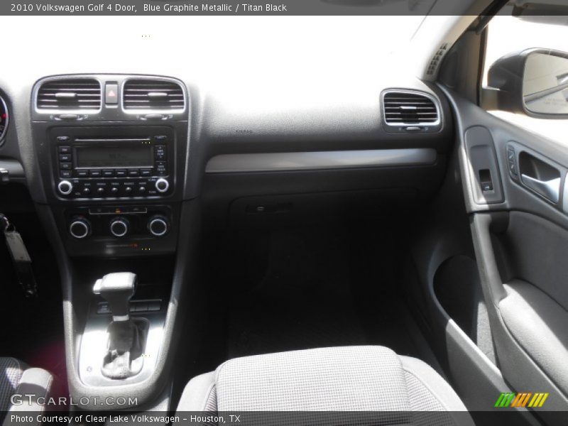 Blue Graphite Metallic / Titan Black 2010 Volkswagen Golf 4 Door