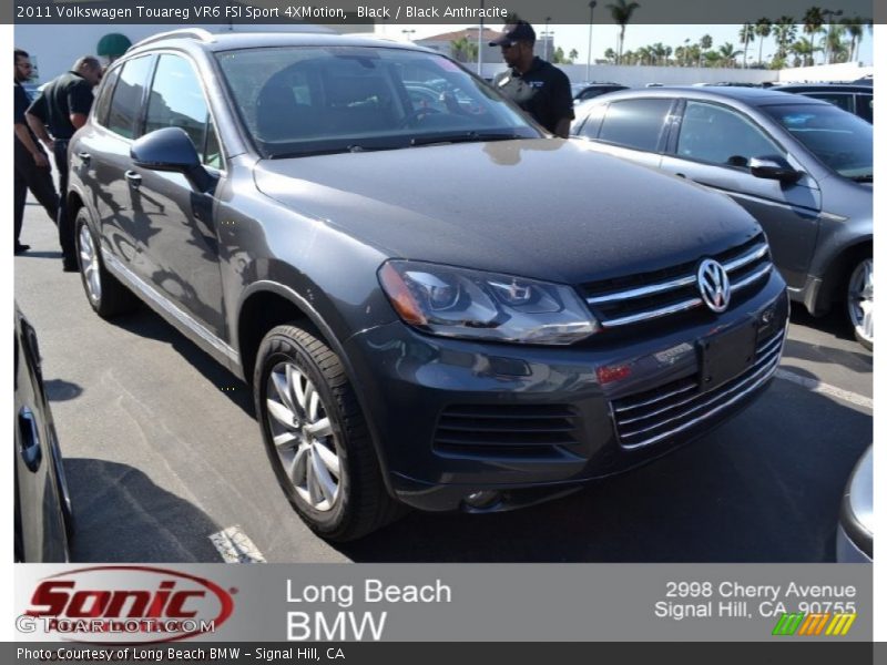Black / Black Anthracite 2011 Volkswagen Touareg VR6 FSI Sport 4XMotion