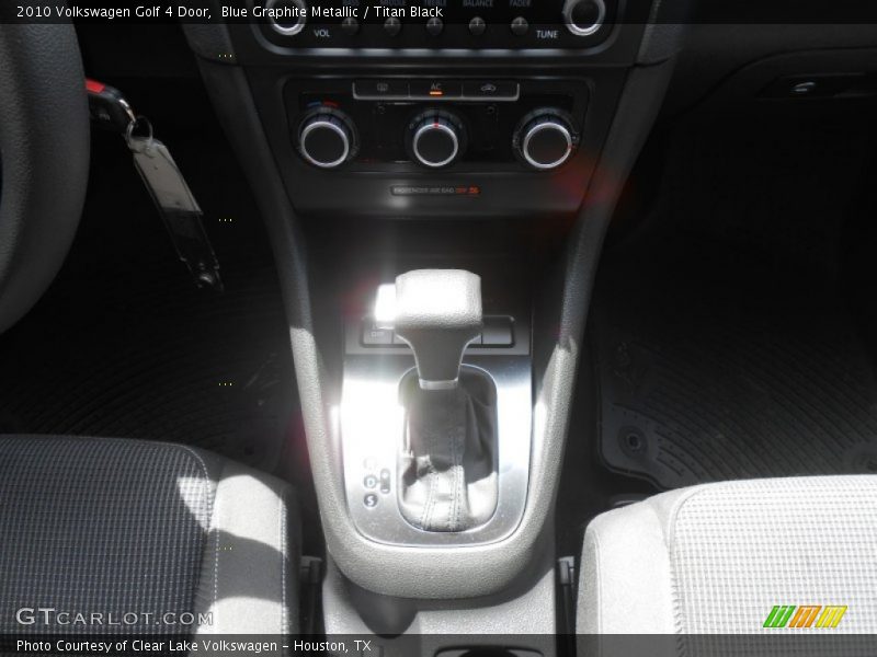 Blue Graphite Metallic / Titan Black 2010 Volkswagen Golf 4 Door