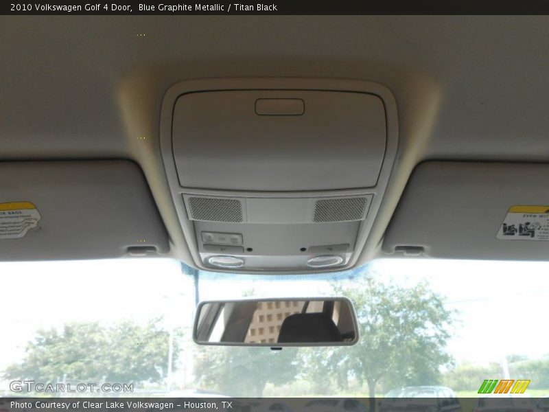 Blue Graphite Metallic / Titan Black 2010 Volkswagen Golf 4 Door