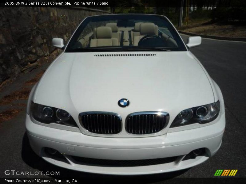 Alpine White / Sand 2005 BMW 3 Series 325i Convertible
