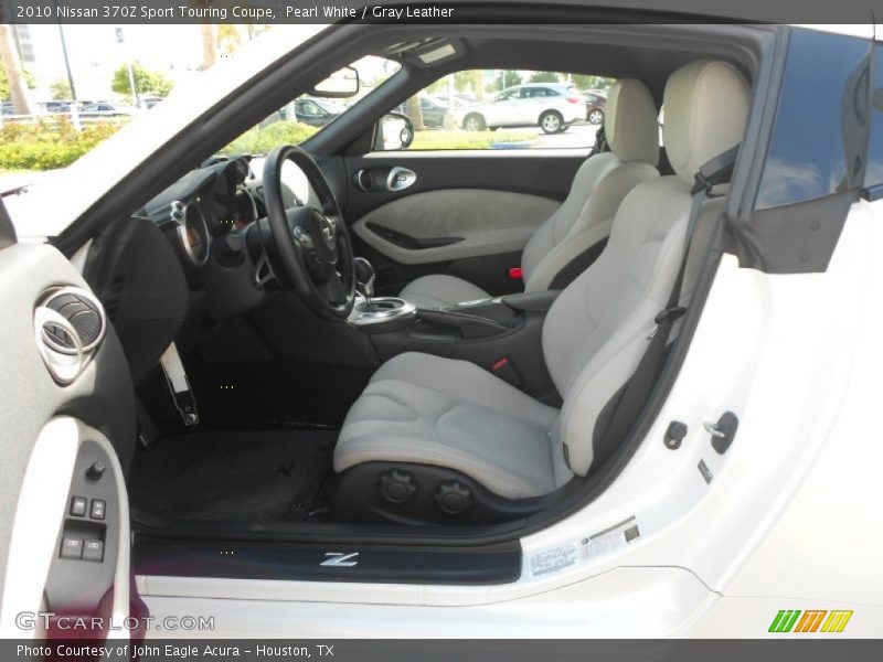 Front Seat of 2010 370Z Sport Touring Coupe