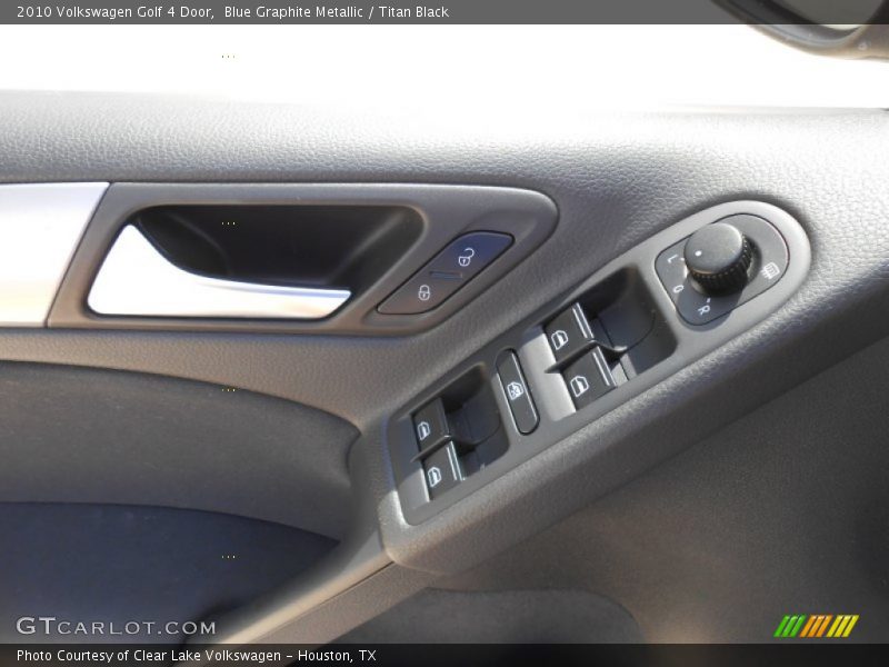 Blue Graphite Metallic / Titan Black 2010 Volkswagen Golf 4 Door