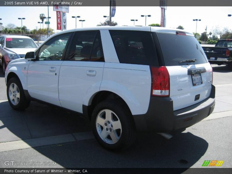 Polar White / Gray 2005 Saturn VUE V6 AWD