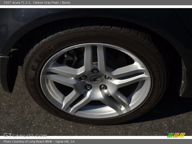 Carbon Gray Pearl / Ebony 2007 Acura TL 3.2
