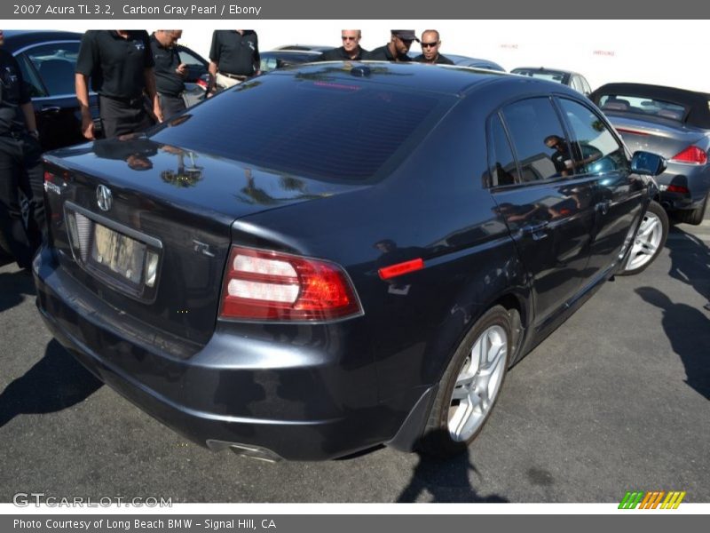 Carbon Gray Pearl / Ebony 2007 Acura TL 3.2