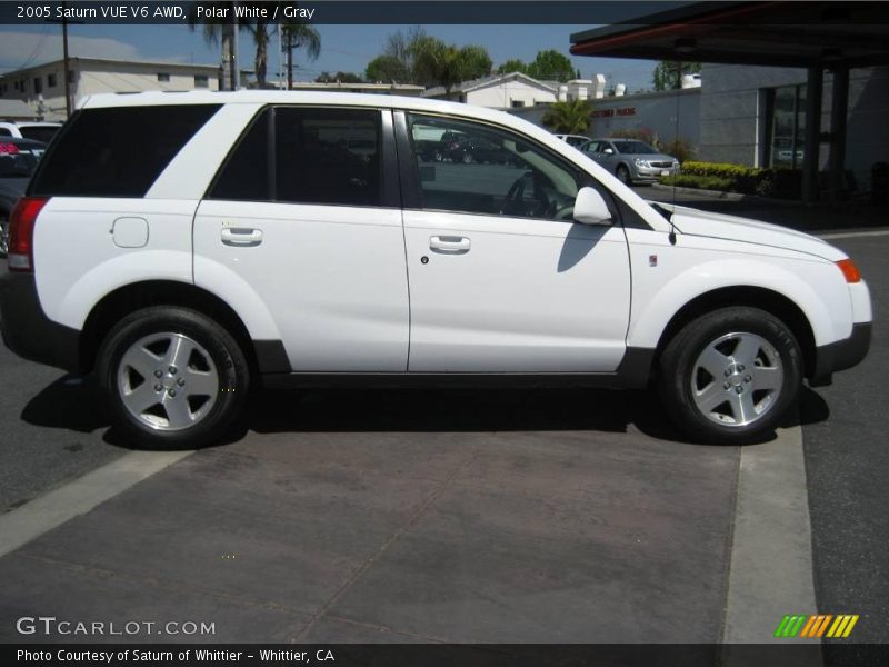 Polar White / Gray 2005 Saturn VUE V6 AWD