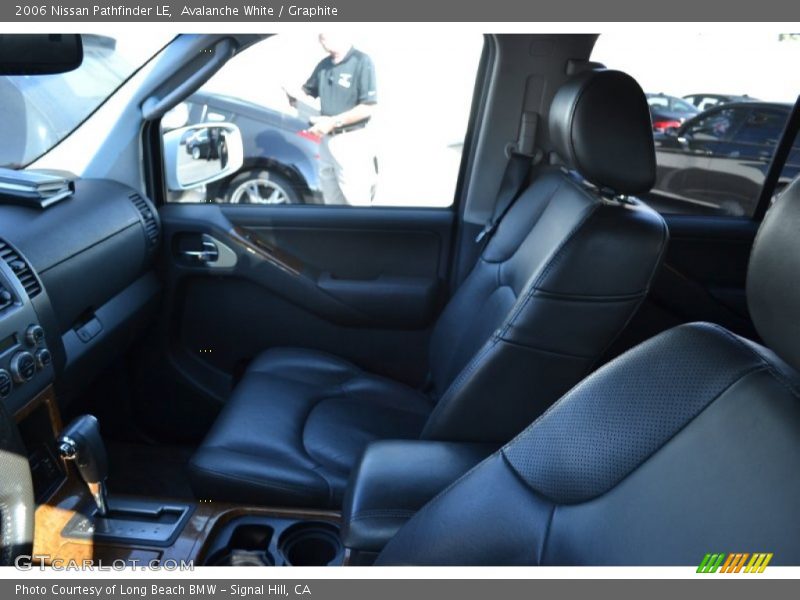 Avalanche White / Graphite 2006 Nissan Pathfinder LE