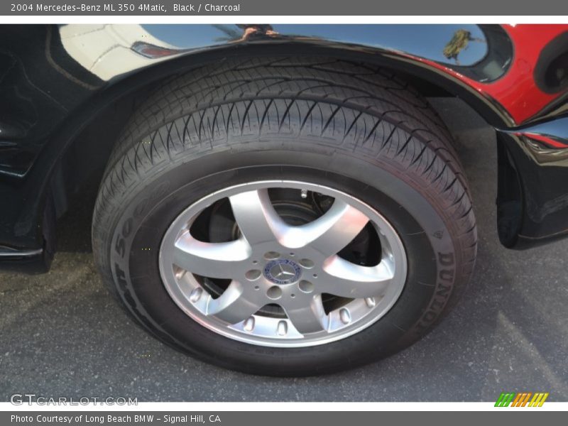 Black / Charcoal 2004 Mercedes-Benz ML 350 4Matic