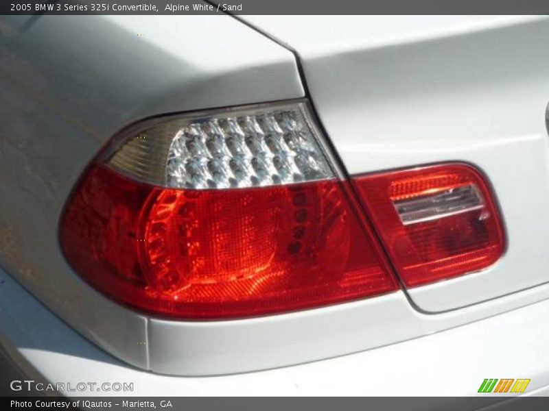 Alpine White / Sand 2005 BMW 3 Series 325i Convertible