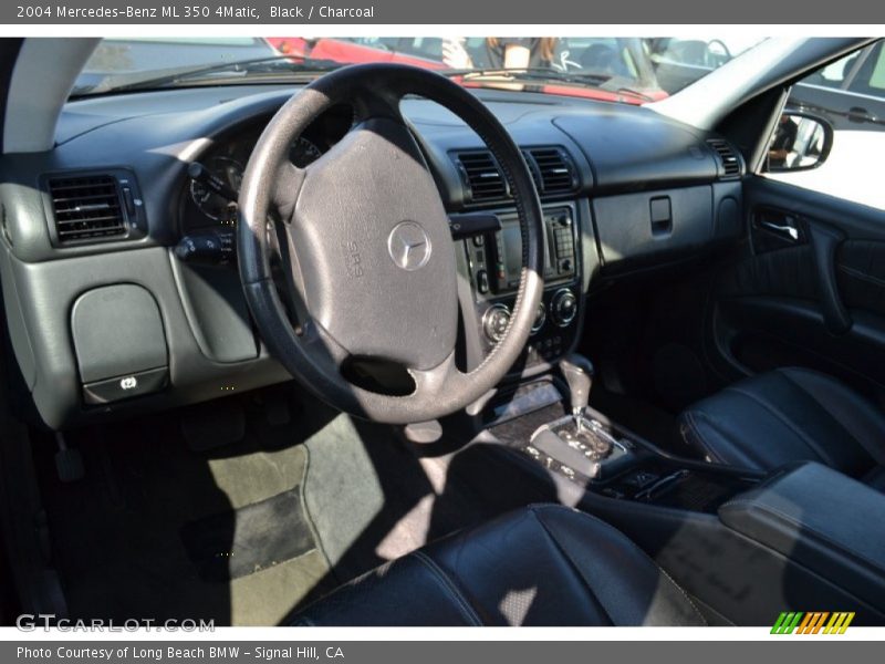 Black / Charcoal 2004 Mercedes-Benz ML 350 4Matic