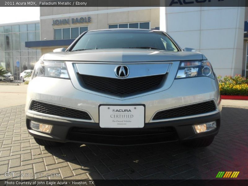 Palladium Metallic / Ebony 2011 Acura MDX