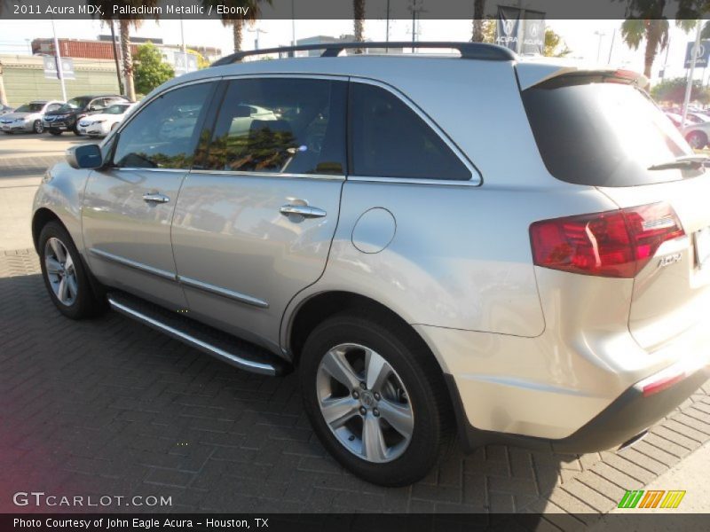 Palladium Metallic / Ebony 2011 Acura MDX