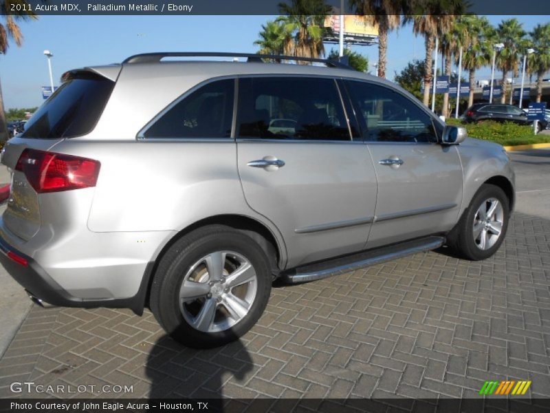 Palladium Metallic / Ebony 2011 Acura MDX
